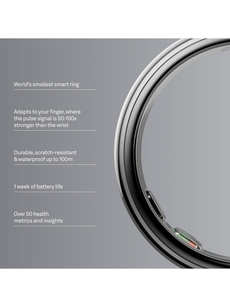 Oura Ring 5 smart ring health tracker - (British brand)