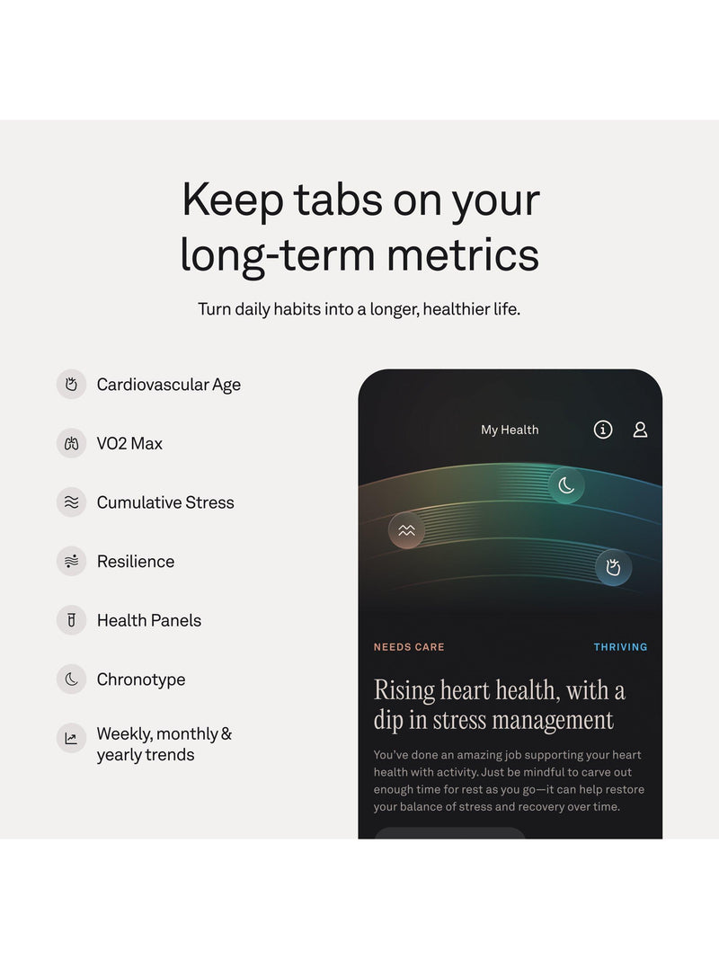 Oura Ring 5 smart ring health tracker - (British brand)