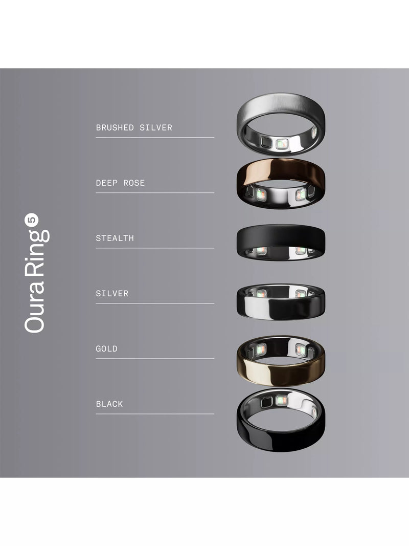 Oura Ring 5 smart ring health tracker - (British brand)