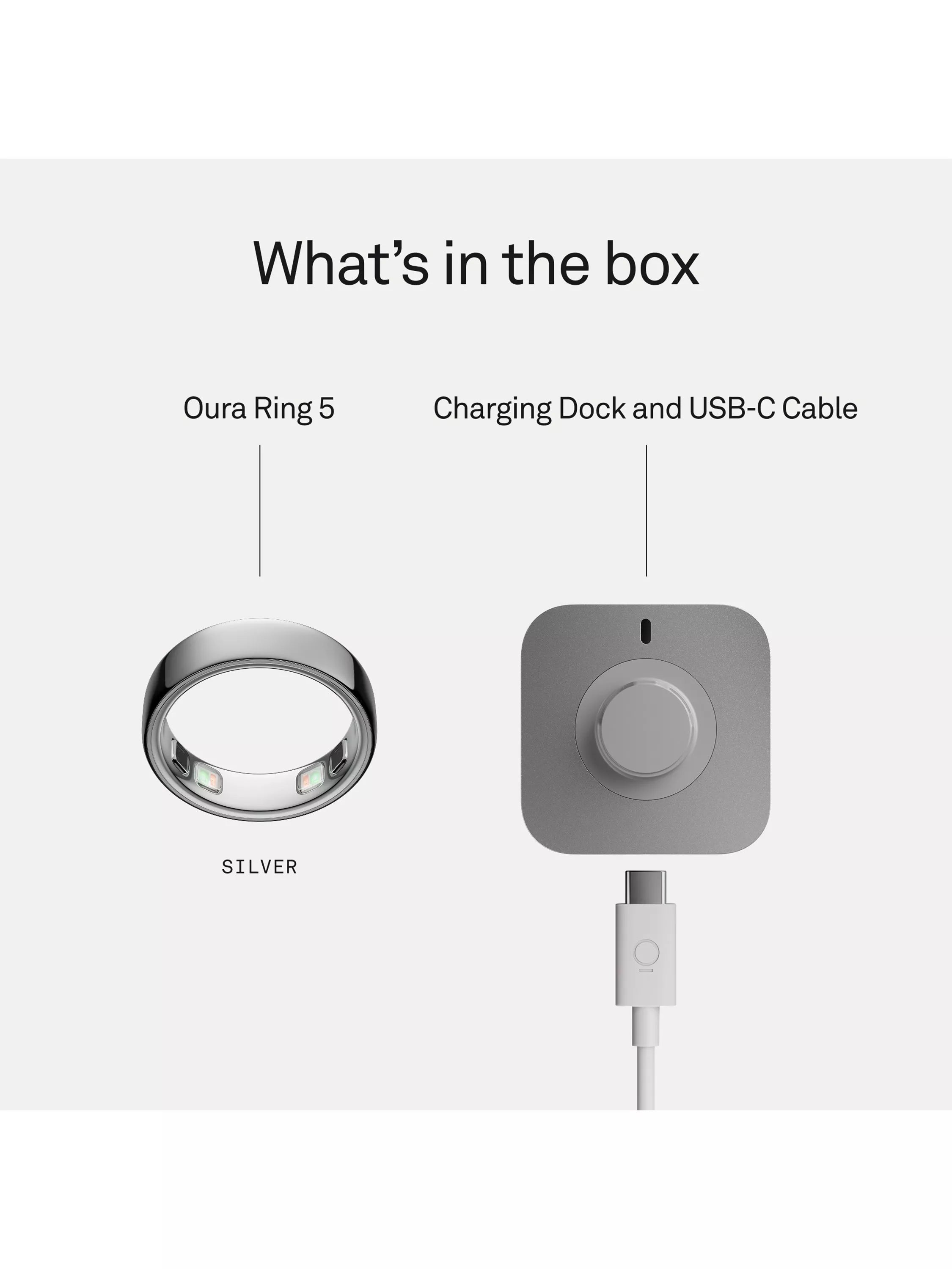 Oura Ring 5 smart ring health tracker - (British brand)