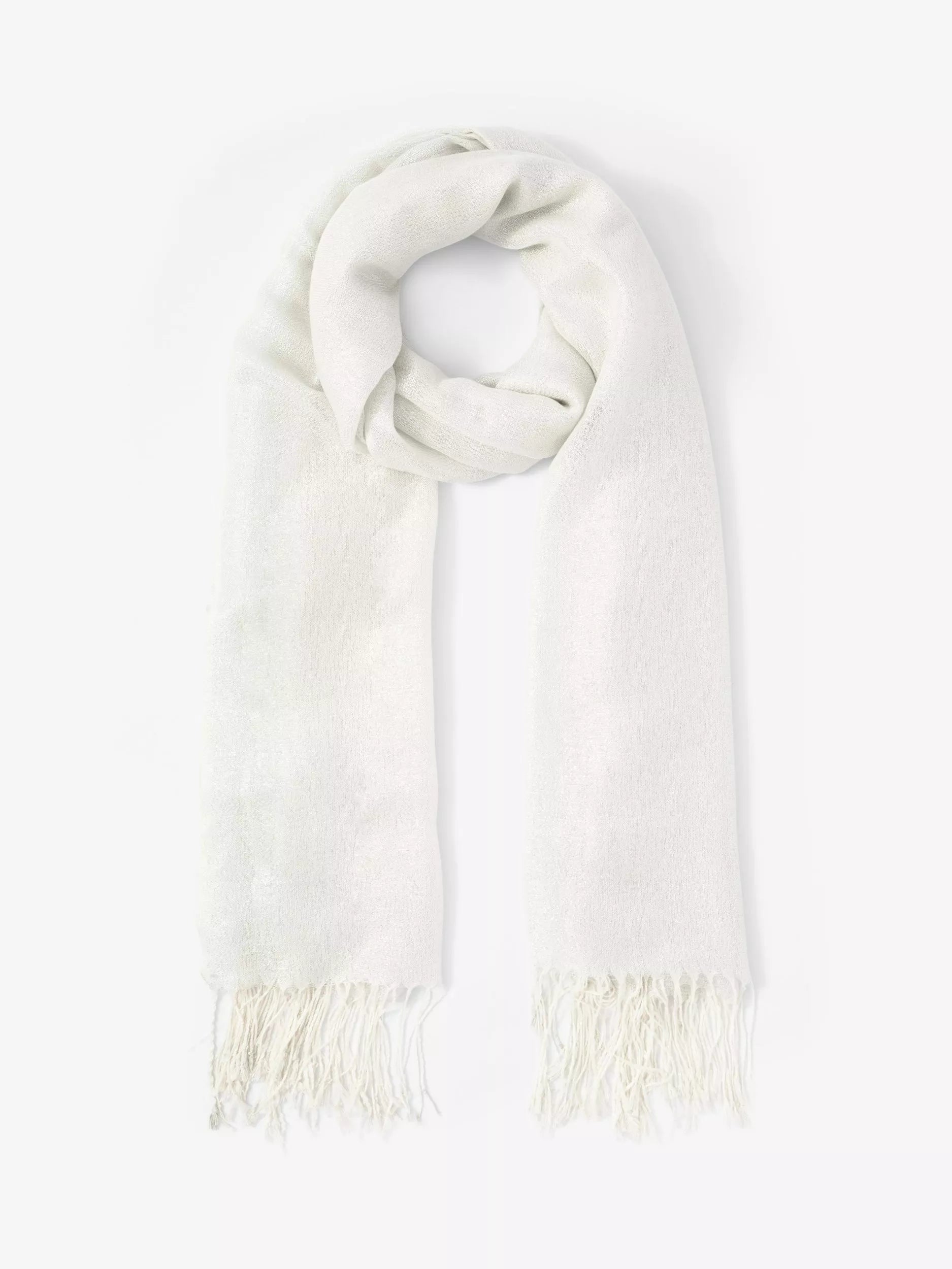 Mint Velvet metallic lightweight scarf pashmina wrap gold - British product