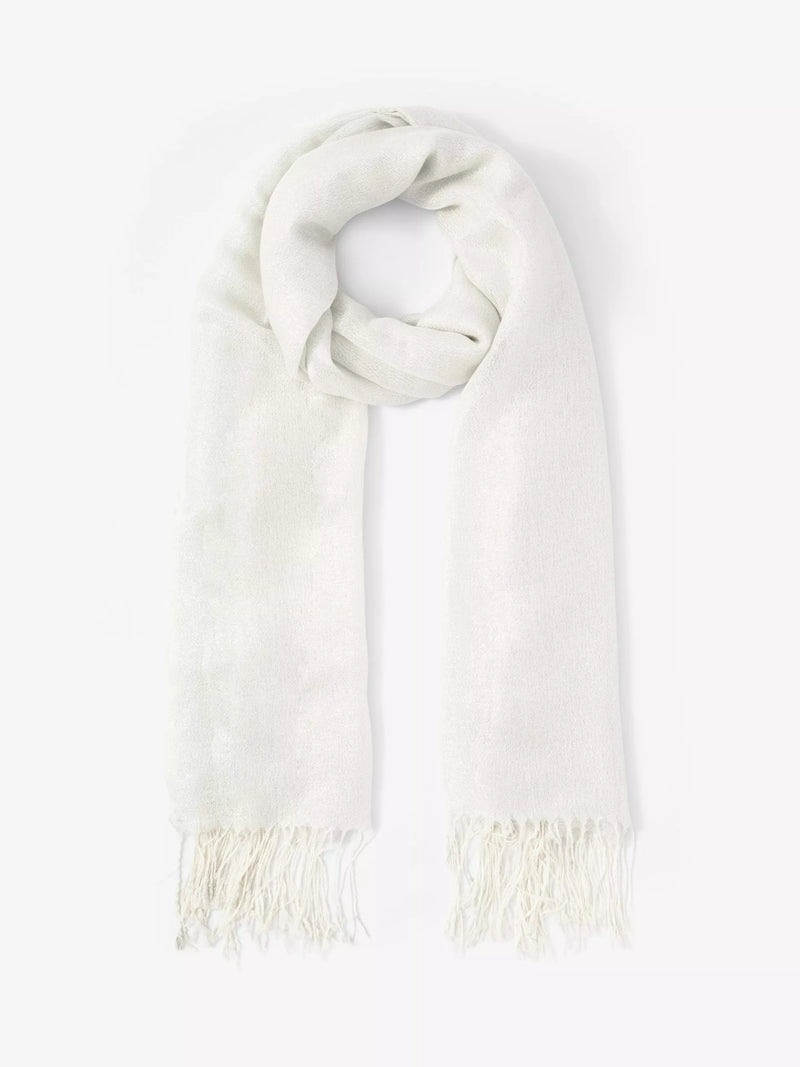 Mint Velvet metallic lightweight scarf pashmina wrap gold - British product