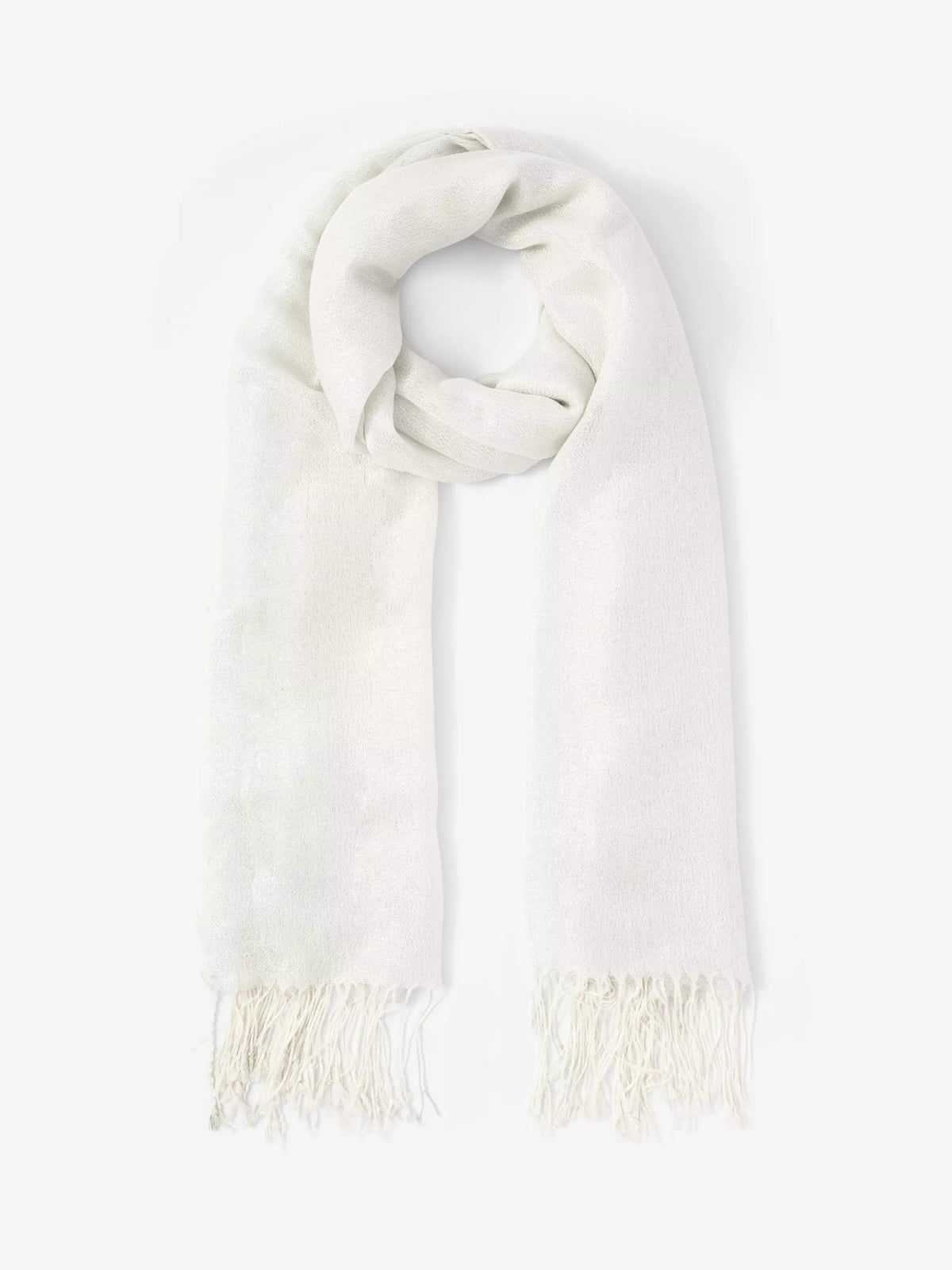 Mint Velvet metallic lightweight scarf pashmina wrap gold - British product