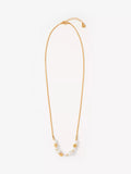 Mint Velvet long bead and pearl necklace 60cm, UK version