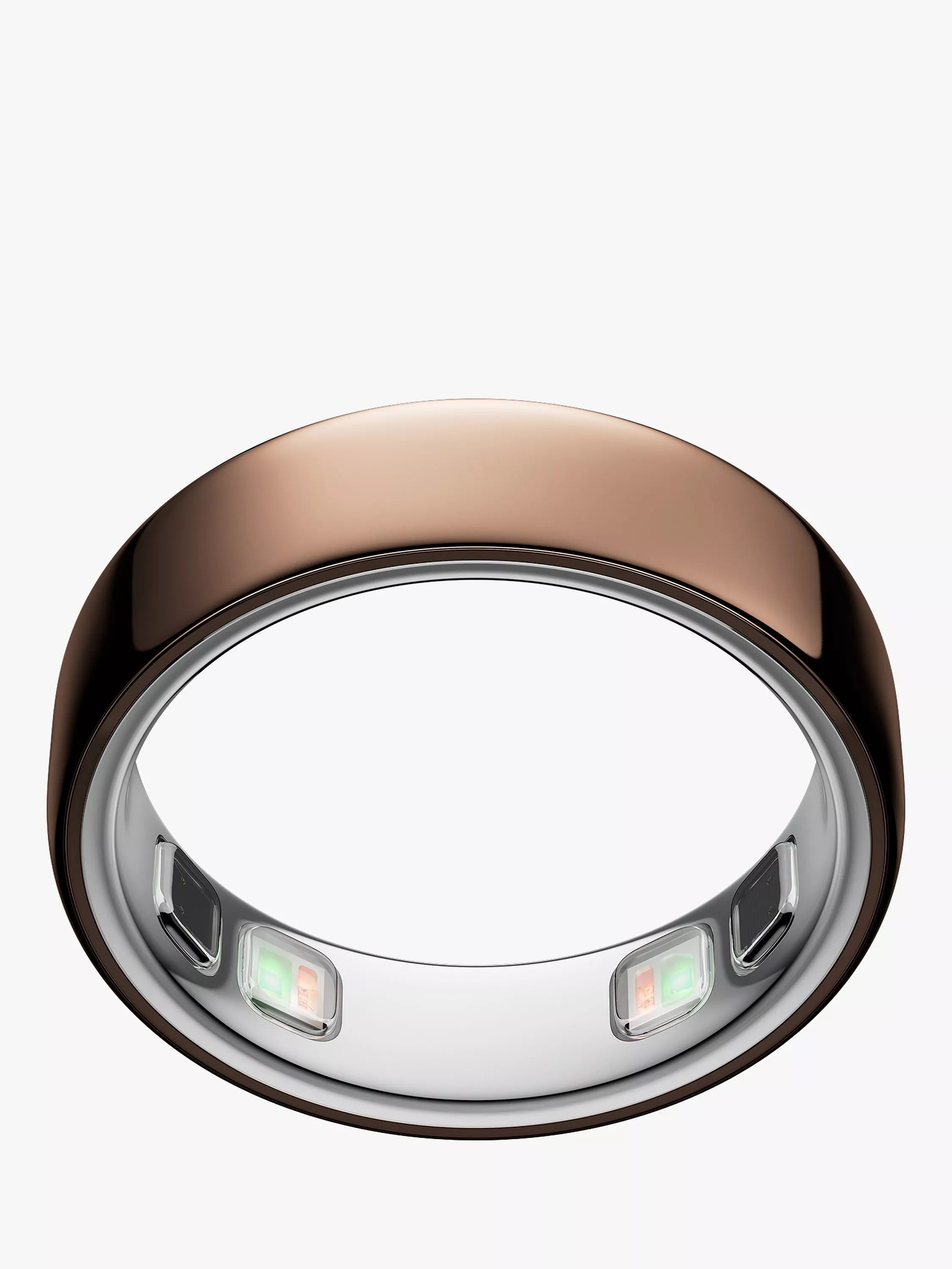 Oura Ring 5 Health & Fitness Tracker Smart Ring, Deep Rose, 6