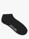 Jack & Jones kids trainer socks pack of 5 black, imported from the UK