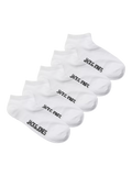 Jack & Jones kids trainer socks 5-pack white (British brand)