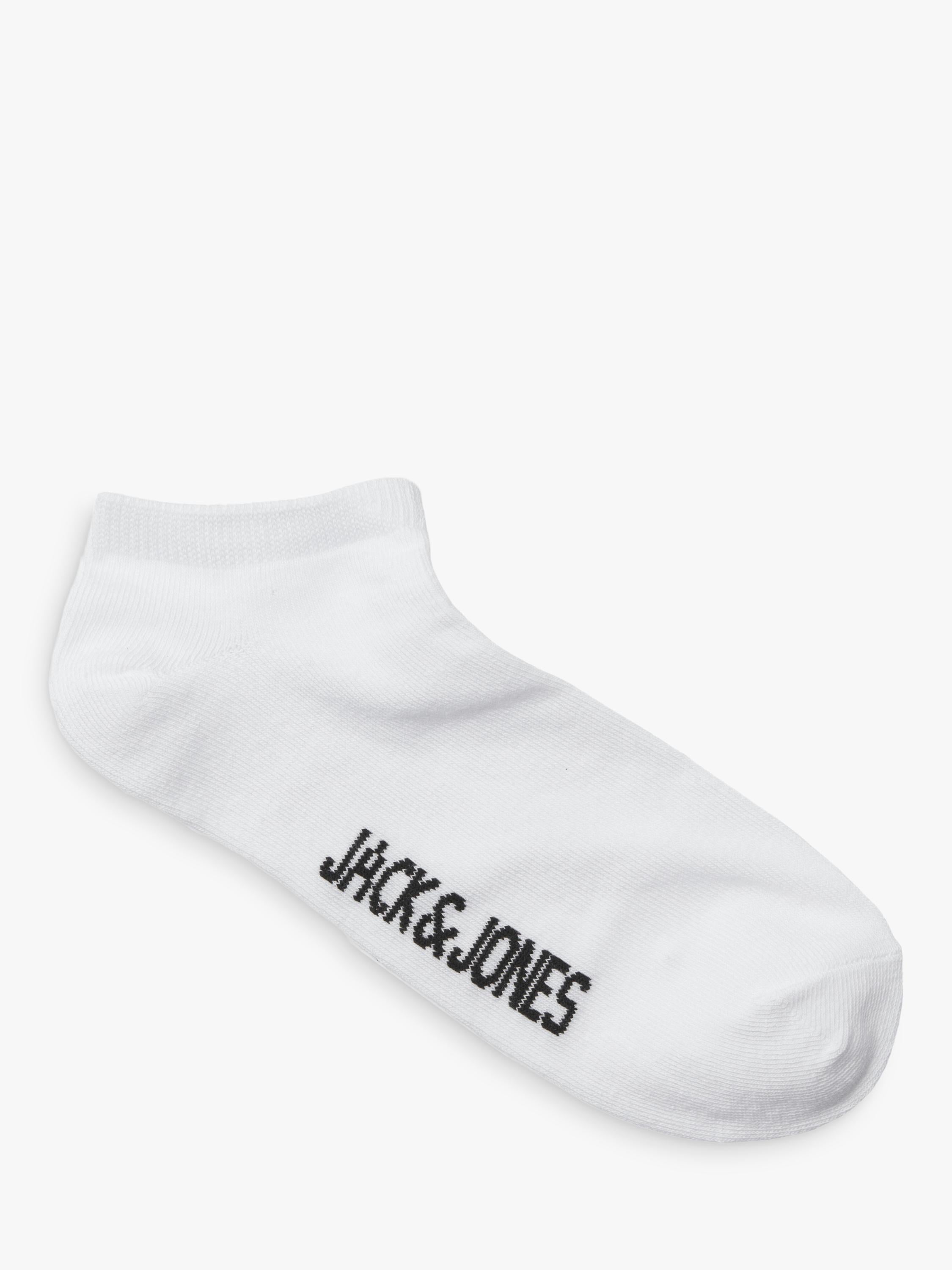 Jack & Jones kids trainer socks 5-pack white (British brand)