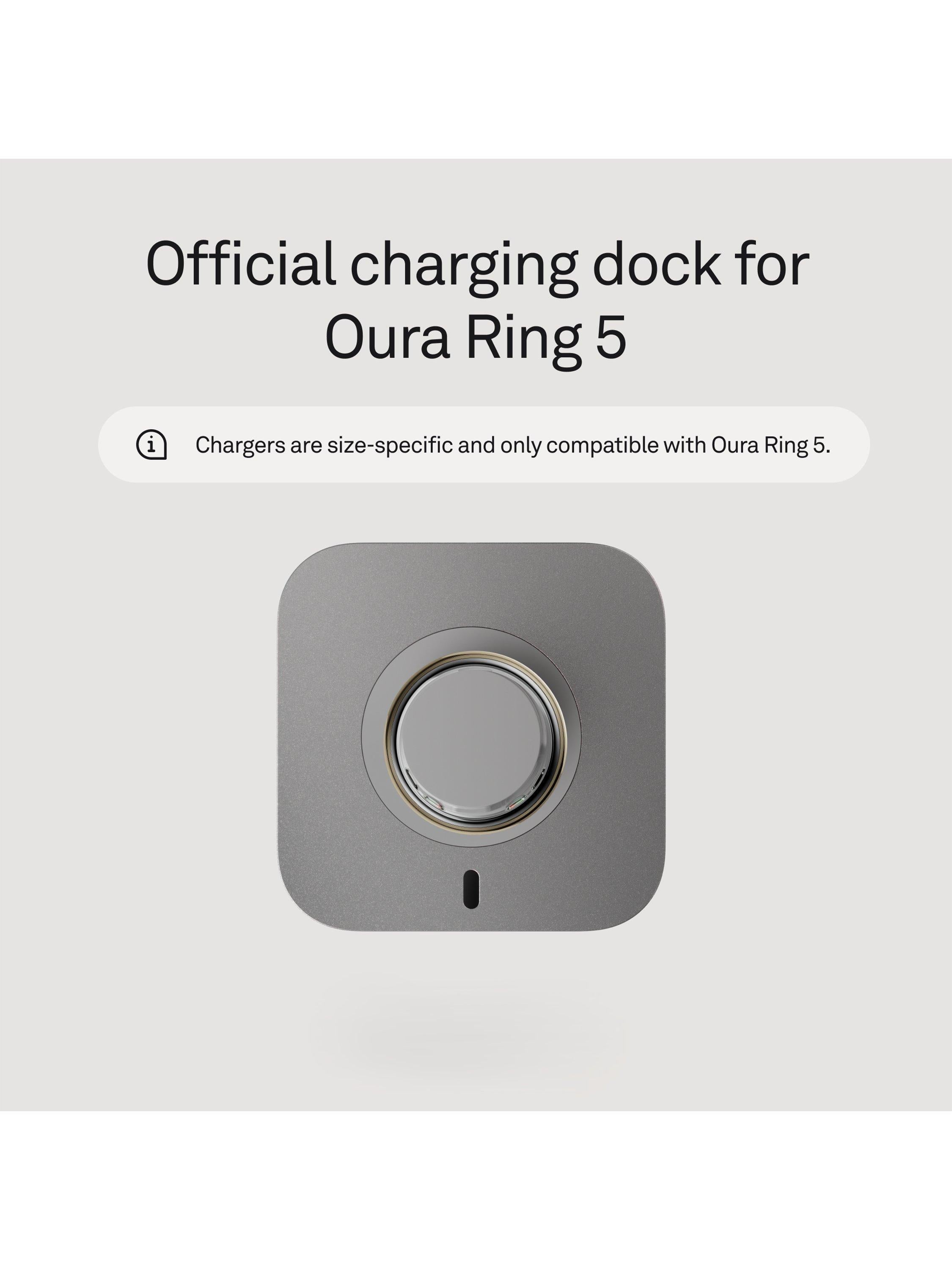 Oura Ring 5 Charger size-specific, imported from the UK