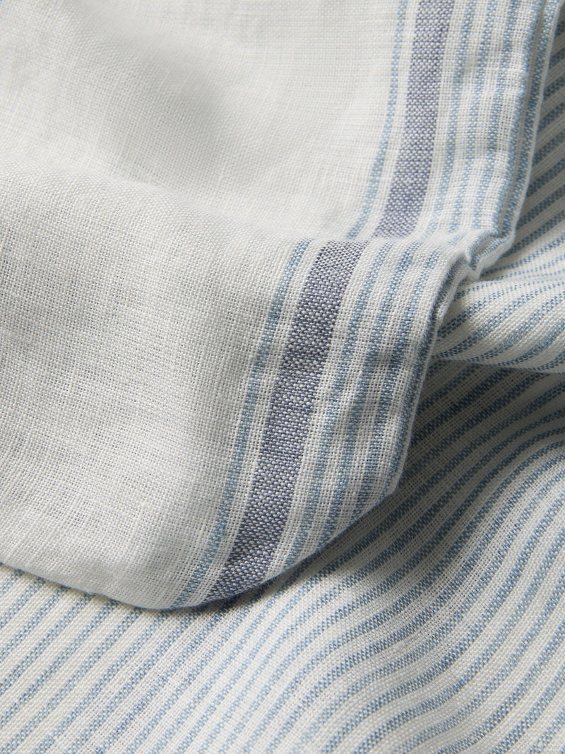 Piglet in Bed linen bedding dusk blue single duvet (British brand)