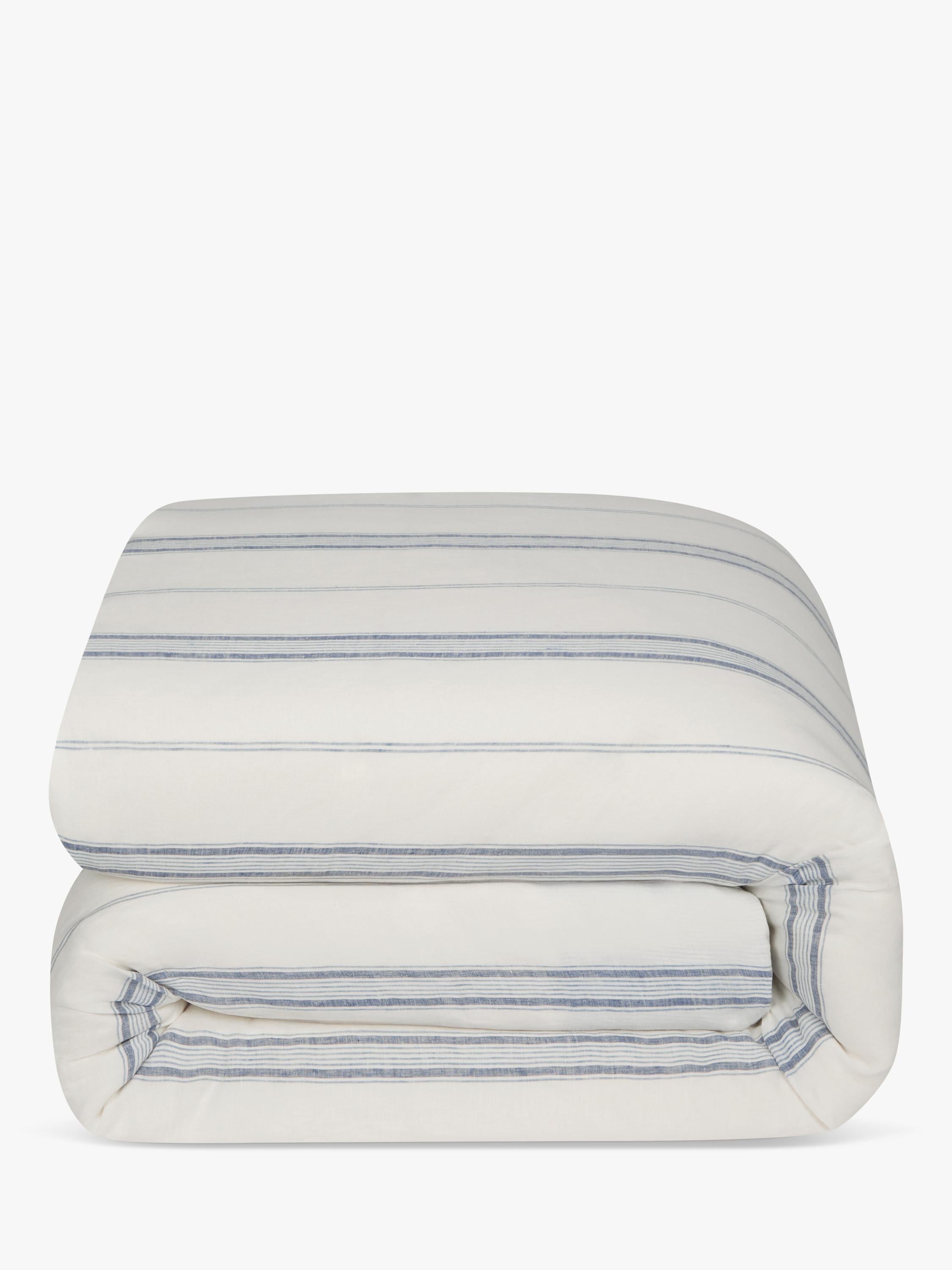 Piglet in Bed linen bedding dusk blue single duvet (British brand)