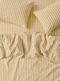Piglet in Bed Pembroke Stripe Bettwäsche aus Leinenmischung, Doppelbett