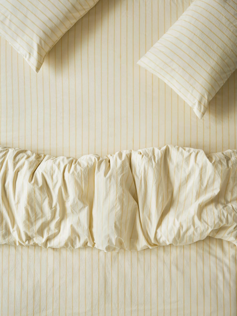Piglet in Bed Slumber Stripe fitted sheet super king, imported from the UK