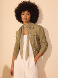 Mint Velvet metallic gold skinny scarf - British product