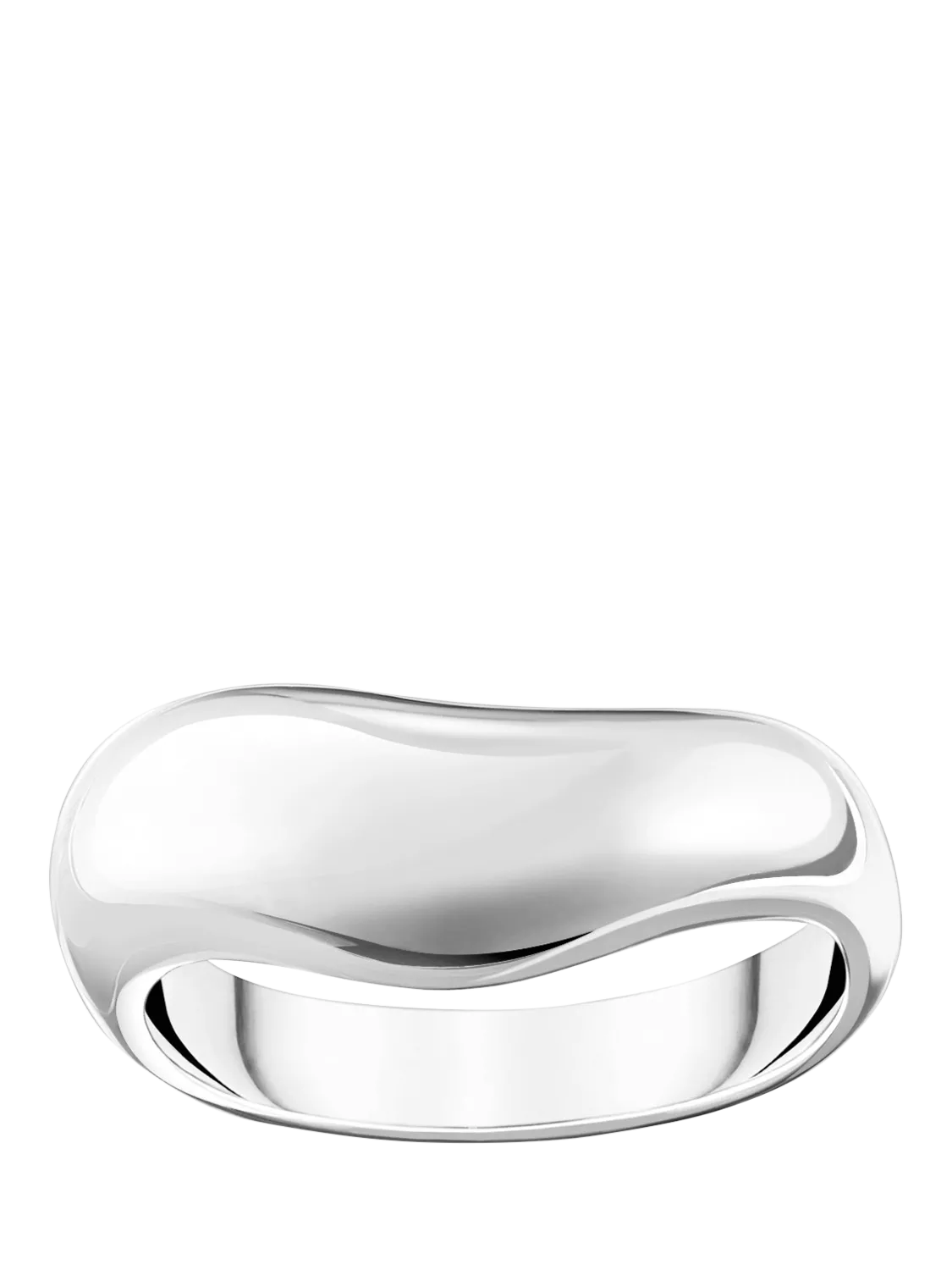 THOMAS SABO chunky curve ring silver - British product