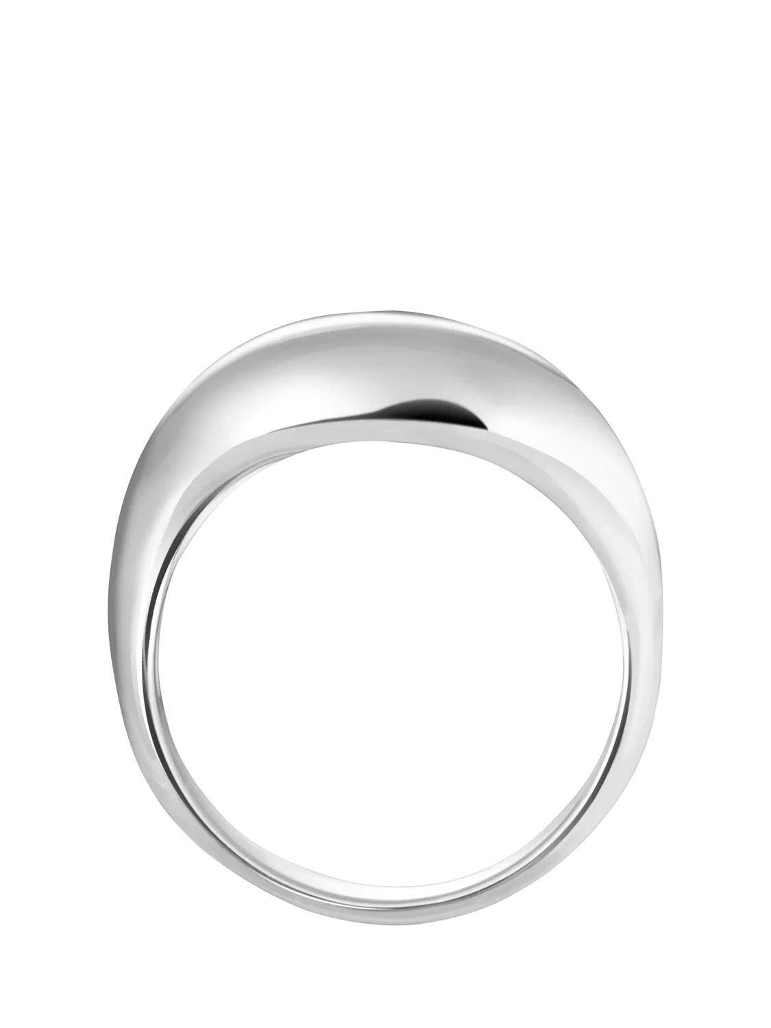 THOMAS SABO chunky curve ring silver - British product