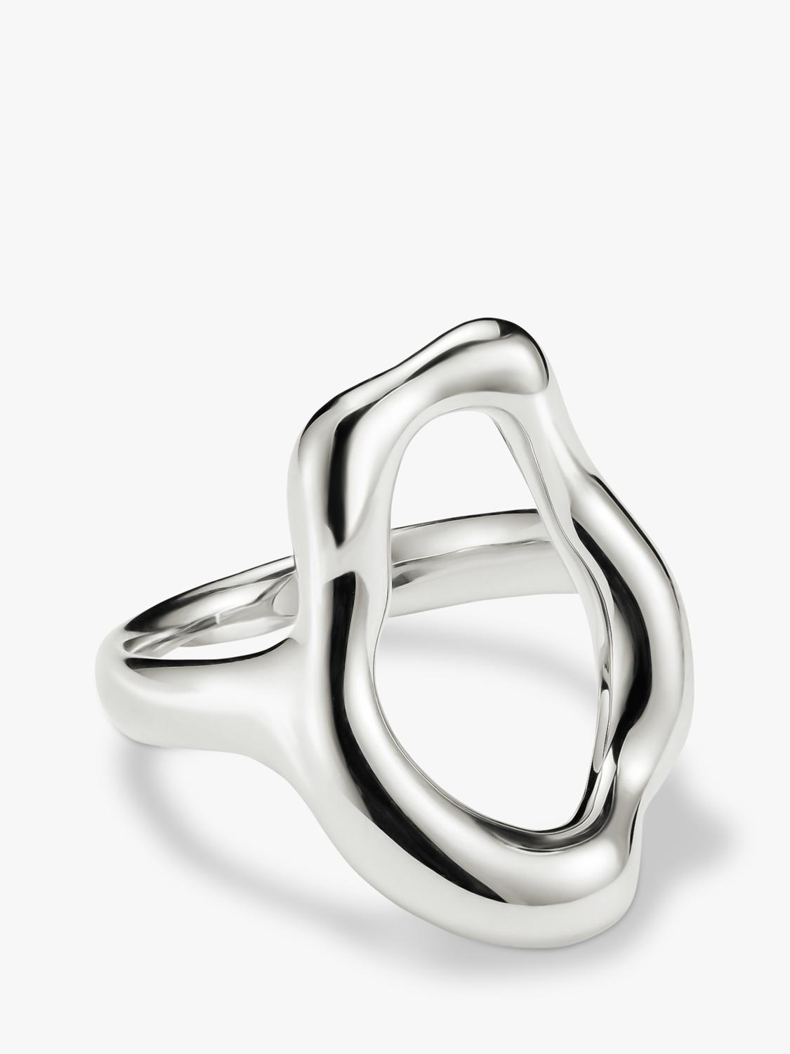 THOMAS SABO large open silver ring, imported from the UK