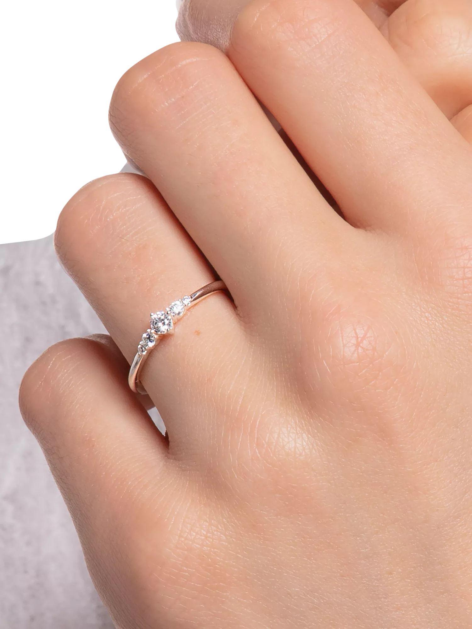 THOMAS SABO cubic zirconia ring in sterling silver (British brand)