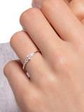 THOMAS SABO cubic zirconia ring in sterling silver (British brand)