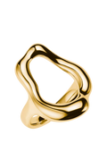 THOMAS SABO large open ring gold 18ct plated, UK version
