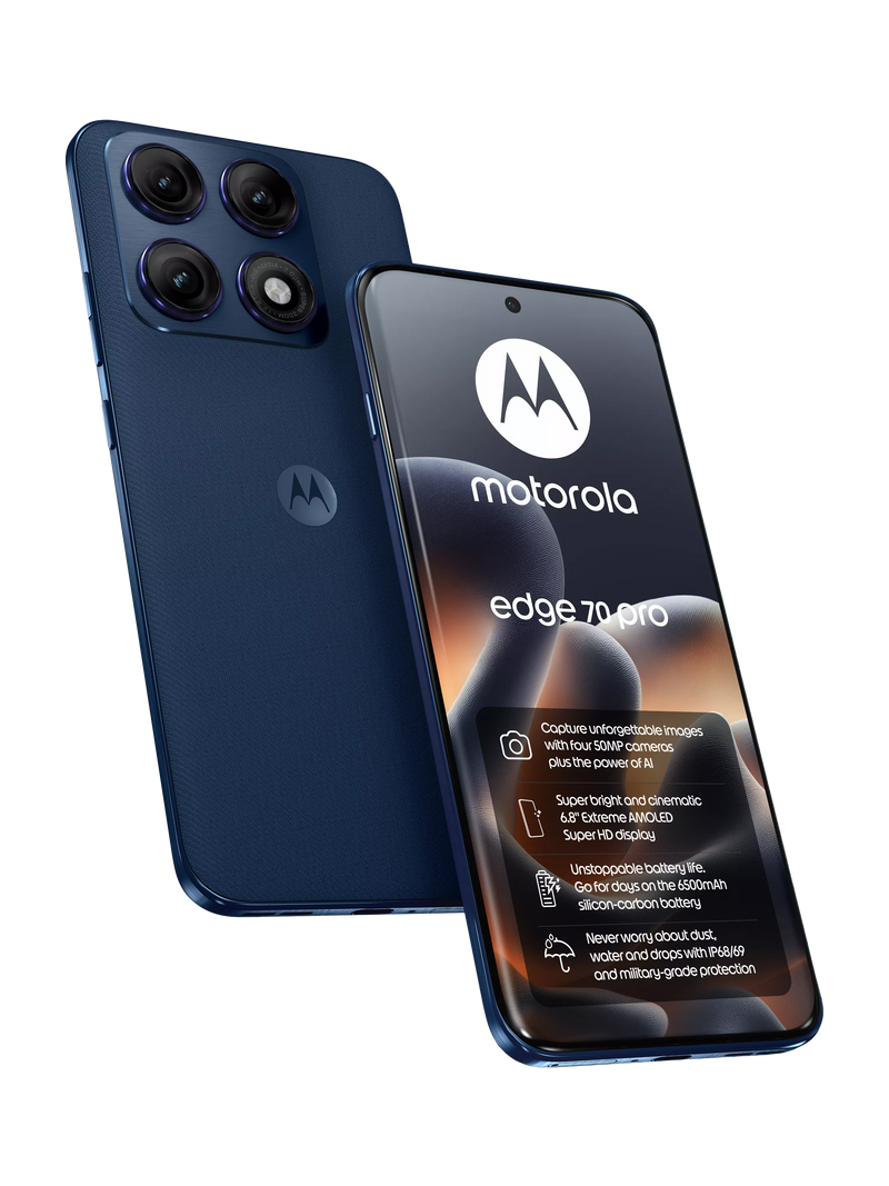 Motorola Edge 70 Pro smartphone 512GB, imported from the UK