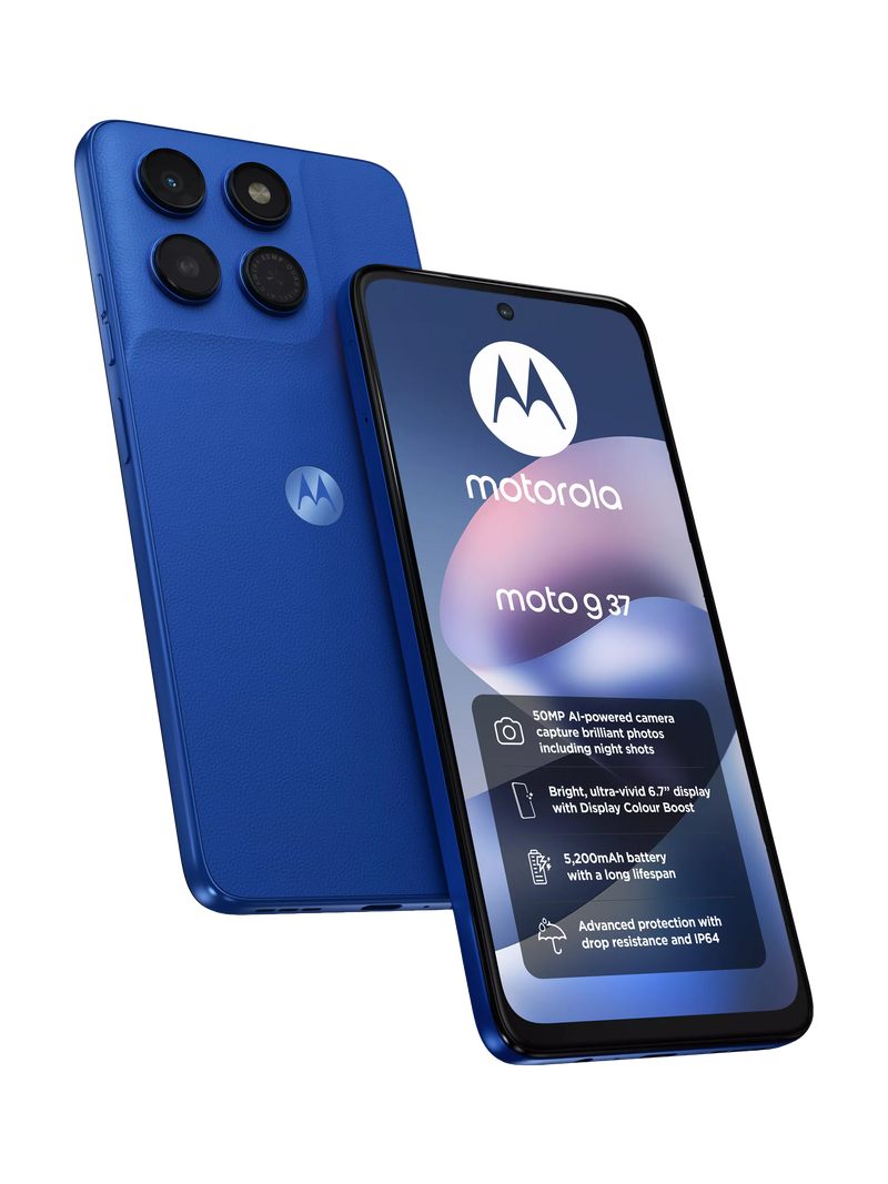 Motorola moto g37 smartphone 128GB 6.67-inch display, imported from the UK