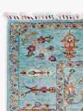 Gooch Luxury hand knotted pure wool rug 60x90cm (British brand)