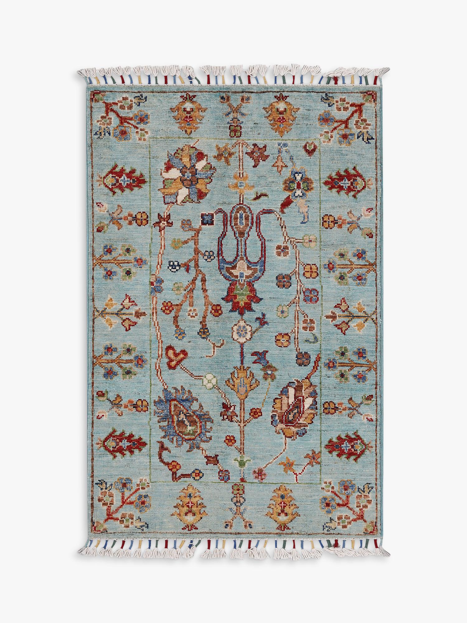 Gooch Luxury hand knotted pure wool rug 60x90cm (British brand)