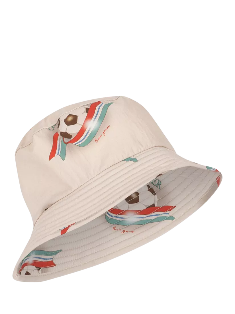 Konges Sløjd kids bucket hat in Multi - British product