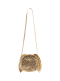 Konges Sløjd glitter bunny shoulder bag gold - British product
