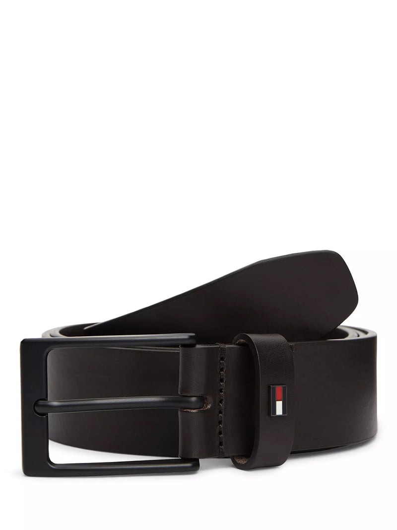 Tommy Hilfiger Layton leather belt, imported from the UK