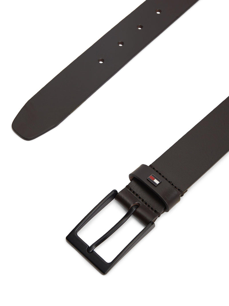 Tommy Hilfiger Layton leather belt, imported from the UK