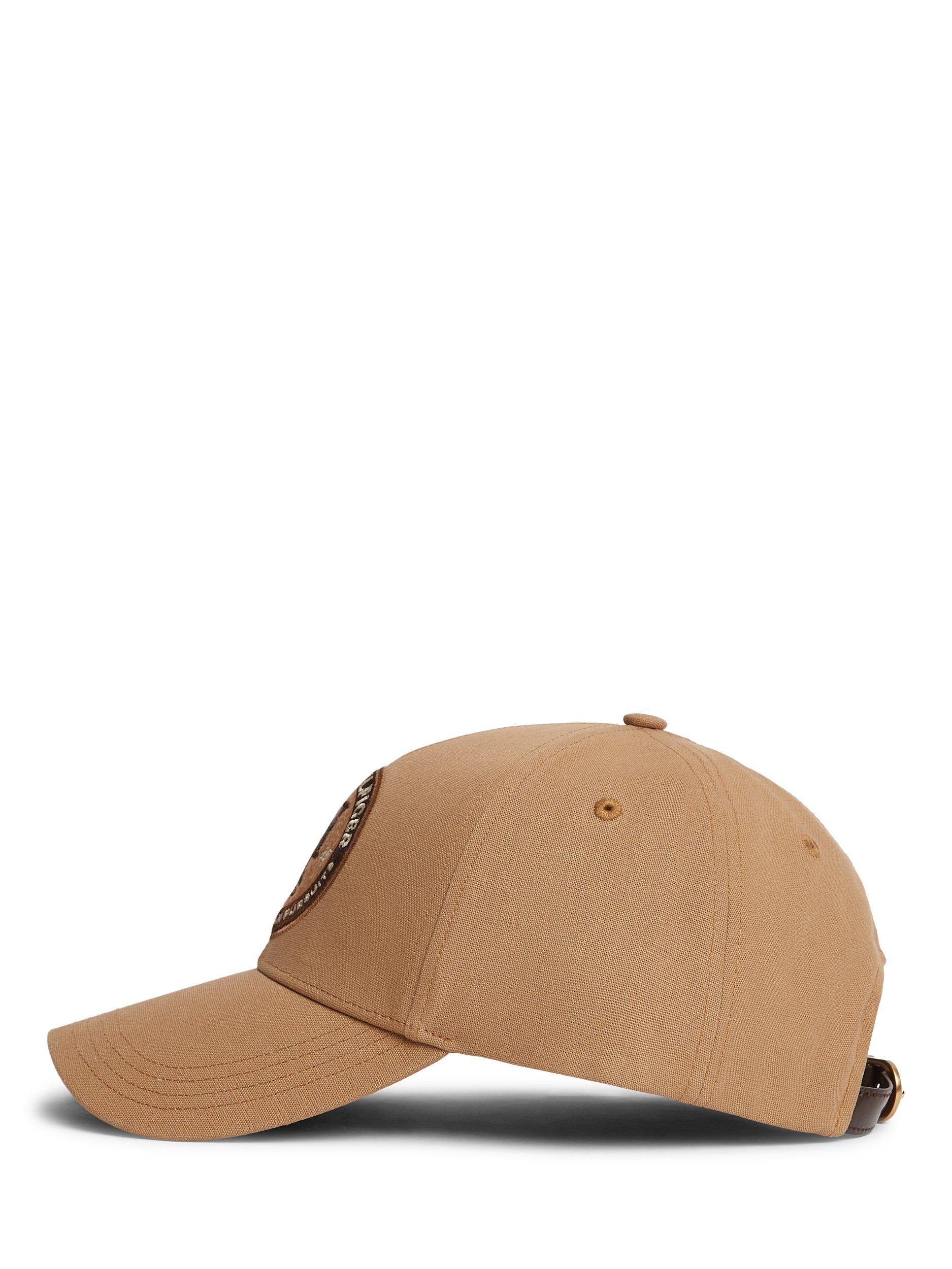 Tommy Hilfiger logo patch baseball cap, UK version