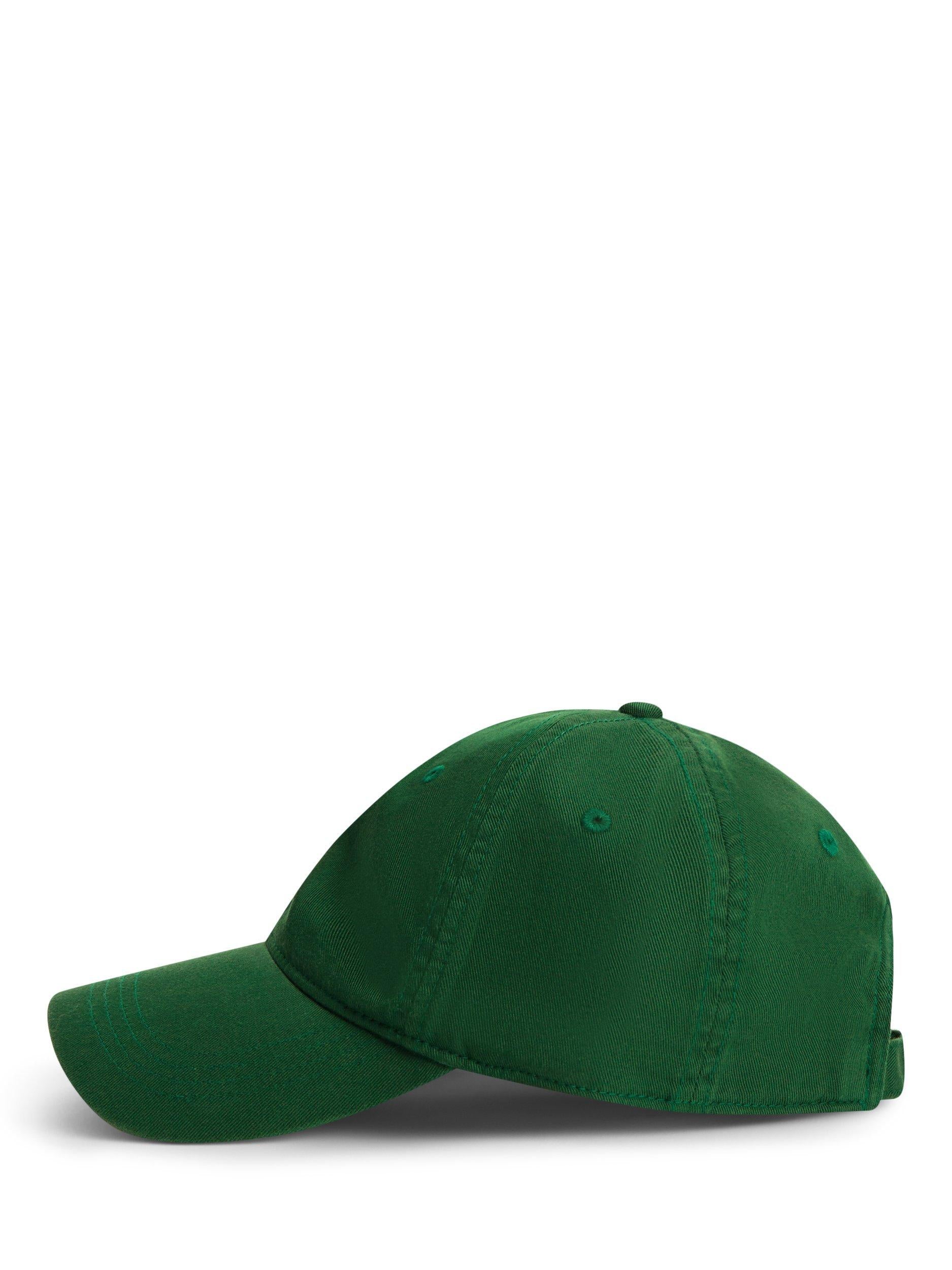 Tommy Hilfiger flag embroidery baseball cap green, imported from the UK