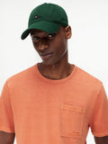 Tommy Hilfiger flag embroidery baseball cap green, imported from the UK