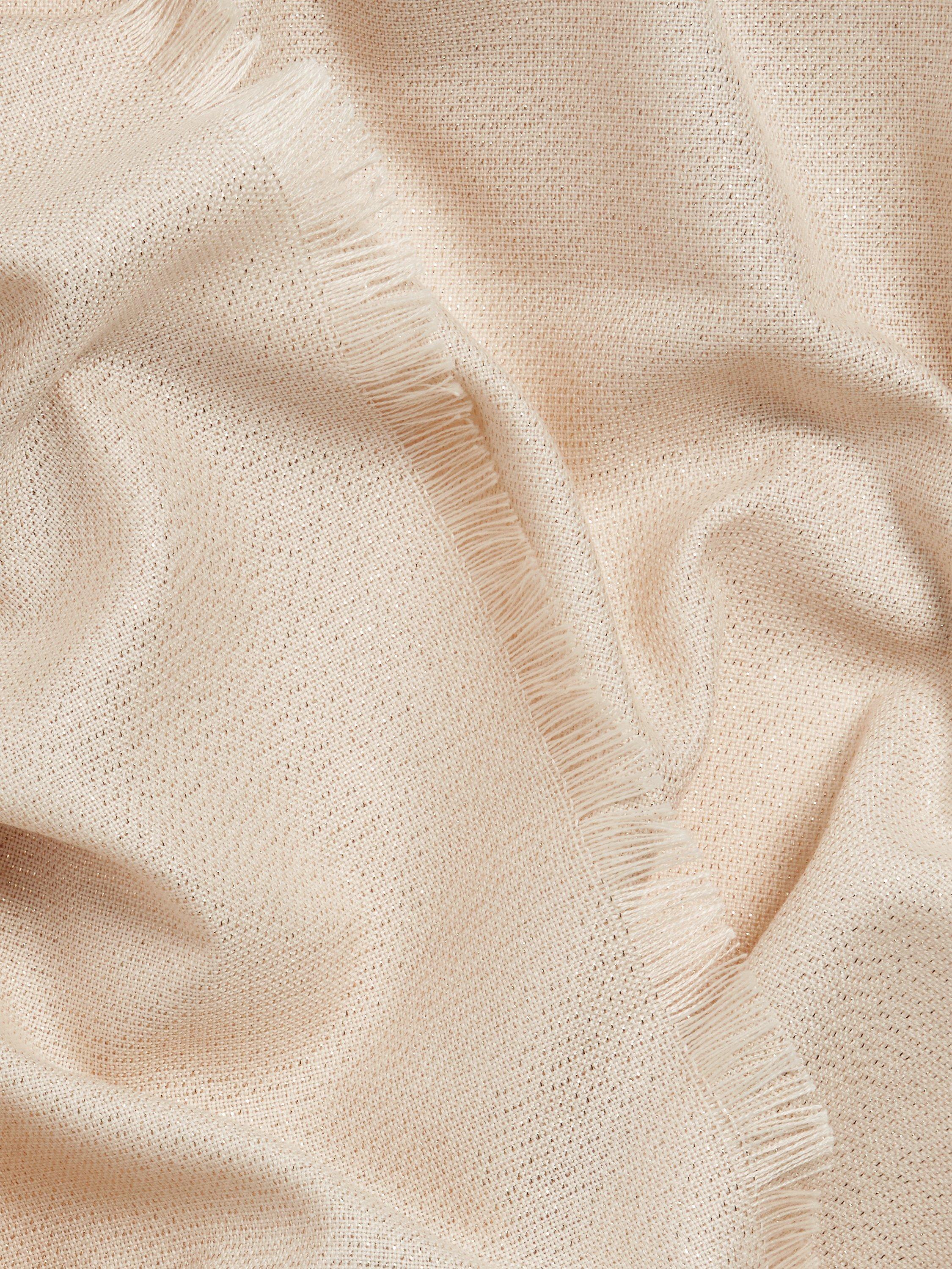 Hobbs Matilda Shimmer Scarf cream 80x200cm (British brand)