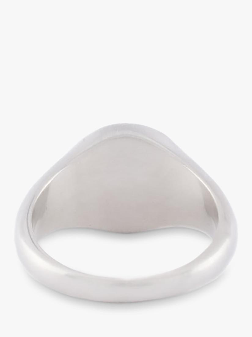 Serge DeNimes sterling silver Ambrose ring 18mm (British brand)