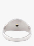 Serge DeNimes Helios Ring oval signet ring sterling silver citrine (British brand)