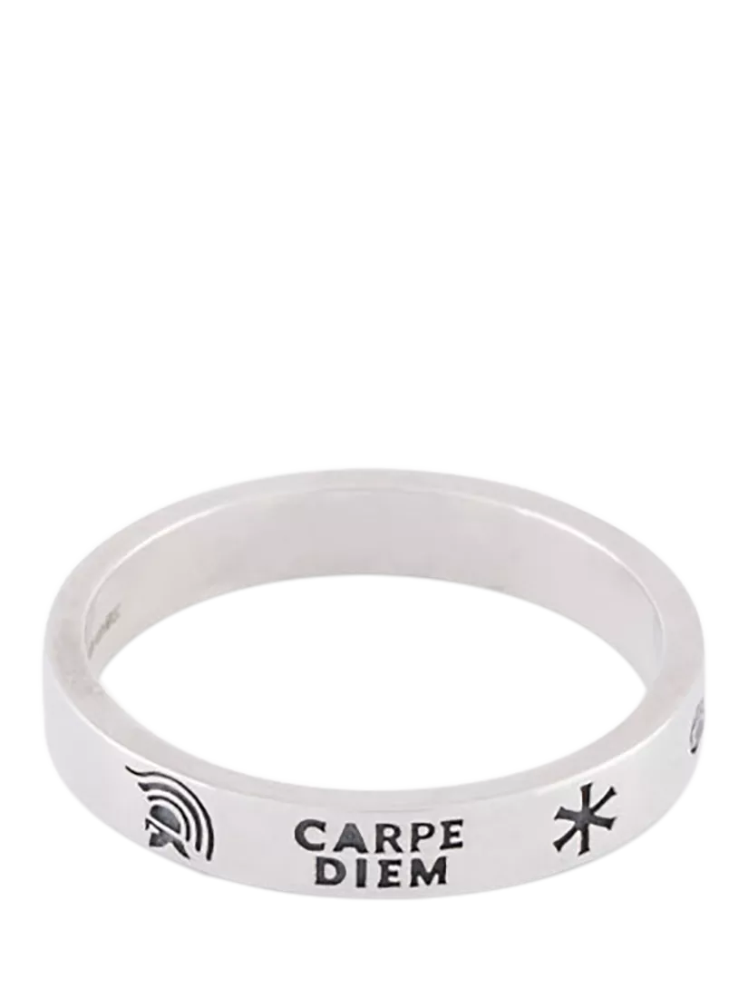 Serge DeNimes sterling silver patriot ring 18mm, imported from the UK