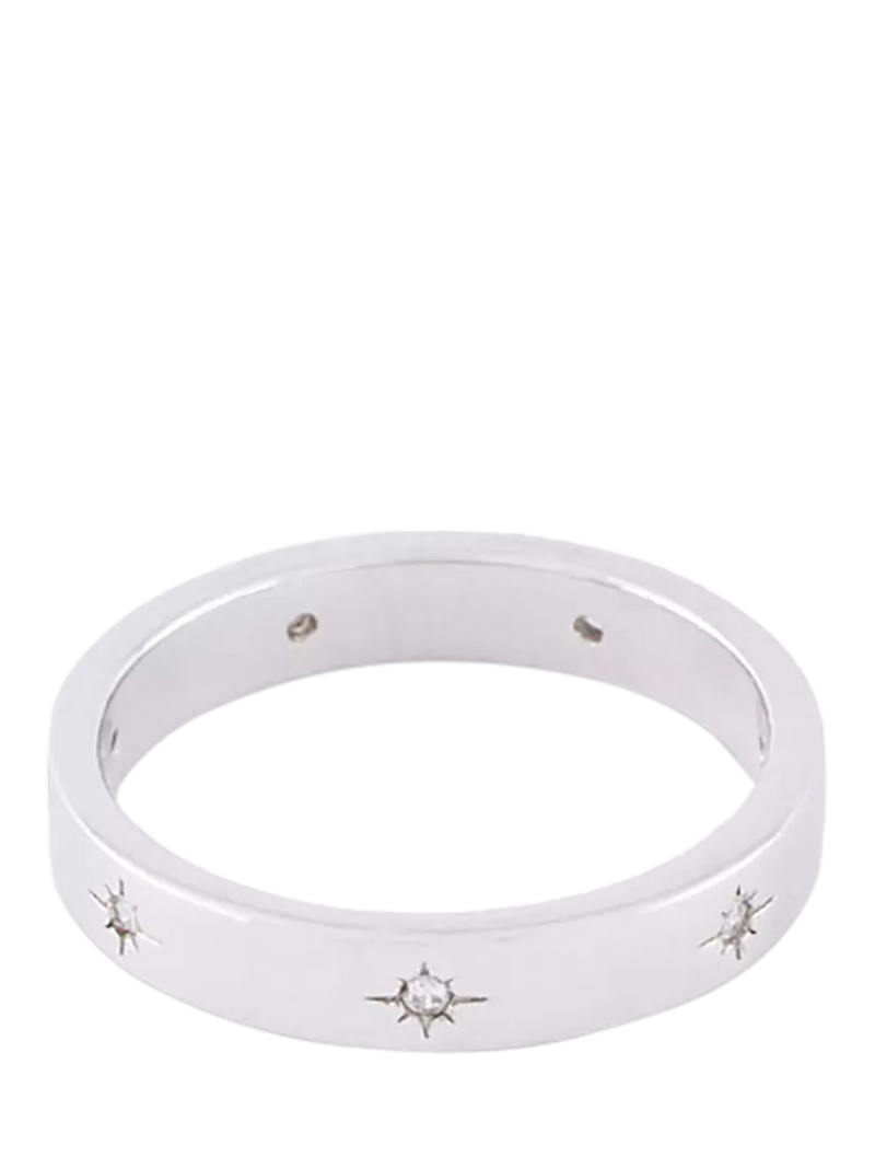 Serge DeNimes seven ring sterling silver 18mm - British product