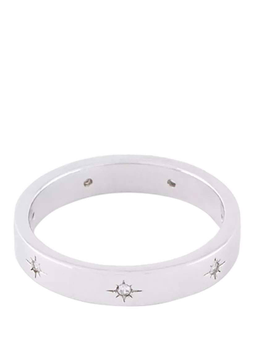Serge DeNimes seven ring sterling silver 18mm - British product
