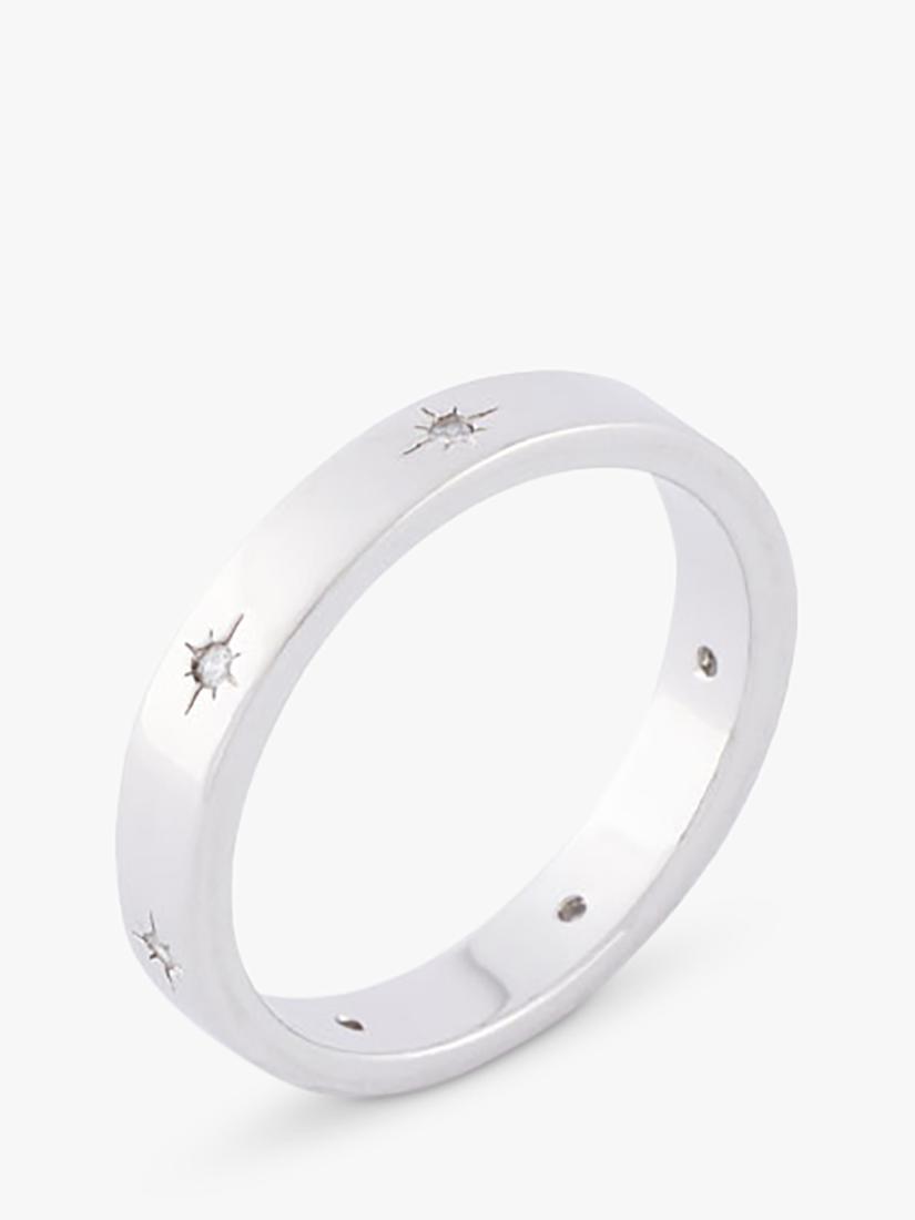Serge DeNimes seven ring sterling silver 18mm - British product