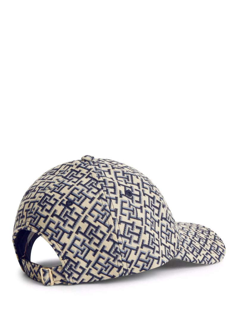 Tommy Hilfiger TH monogram jacquard baseball cap, UK version