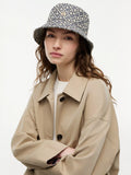 Tommy Hilfiger blue monogram jacquard bucket hat, UK version