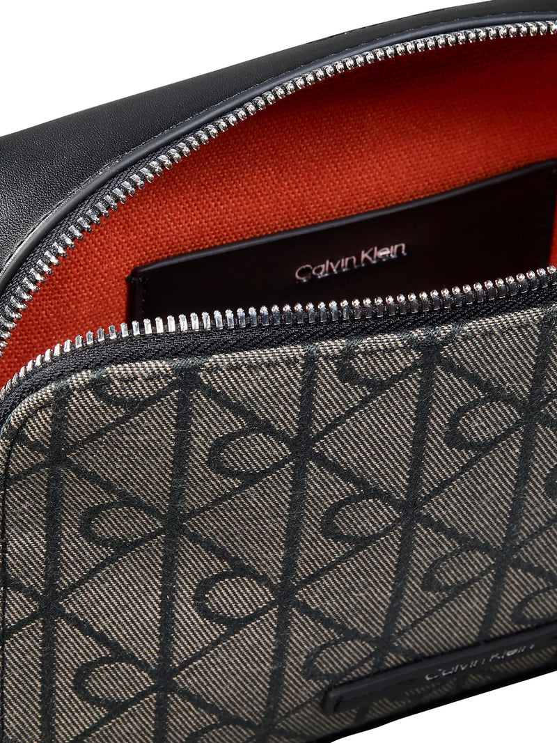 Calvin Klein jacquard logo crossbody bag (British brand)