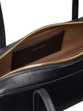 Calvin Klein black foil logo Bauletto shoulder bag, British product