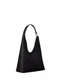 Calvin Klein slouchy leather shoulder bag black (British brand)