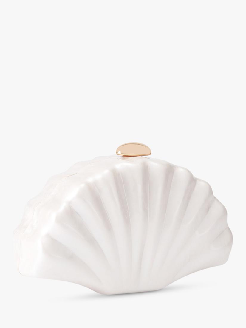 Carvela clutch bag cream and gold - British product