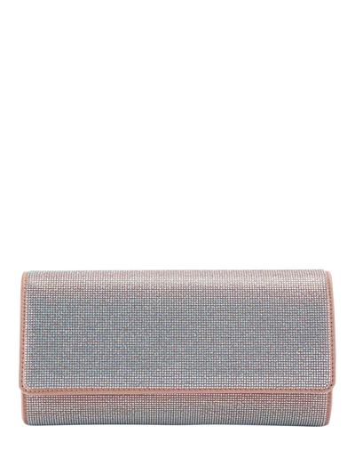 John Lewis Carvela Embellished Clutch Bag, Pale Pink- Buy online at McGrocer