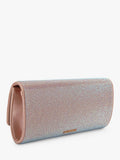 Carvela pale pink embellished clutch bag, UK version